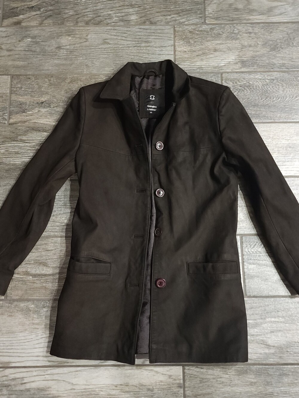 Vintage Leather/Suede Jacket Size Xs